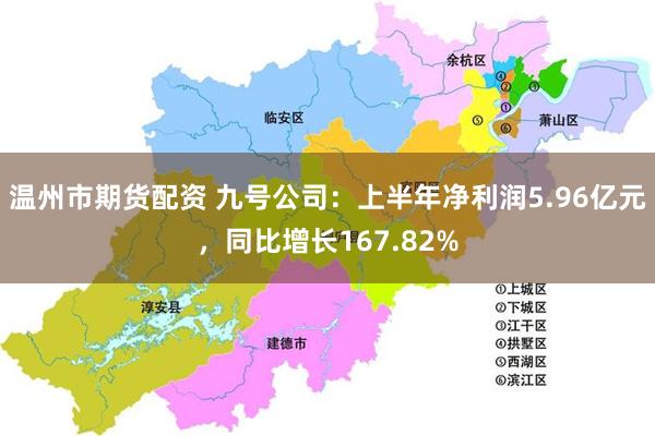 温州市期货配资 九号公司：上半年净利润5.96亿元，同比增长167.82%